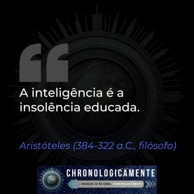 🔭 Quer explorar mais a história e as ideias dos grandes gênios?
📖 Acesse chronologicamente.com para ler artigos completos.
🎥 Siga no TikTok e Instagram @chronologicamente para curiosidades rápidas.
▶️ Inscreva-se no YouTube – @Chronologicamente e mergulhe em vídeos completos sobre ciência e história!
#frasespensadores #sabedoriaantiga #historiaeinspiracao #reelsdehistoria #descubramaisnochronologicamente #aristoteles