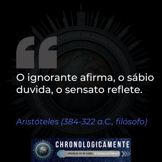 🔭 Quer explorar mais a história e as ideias dos grandes gênios?
📖 Acesse chronologicamente.com para ler artigos completos.
🎥 Siga no TikTok e Instagram @chronologicamente para curiosidades rápidas.
▶️ Inscreva-se no YouTube – @Chronologicamente e mergulhe em vídeos completos sobre ciência e história!
#frasespensadores #sabedoriaantiga #historiaeinspiracao #reelsdehistoria #descubramaisnochronologicamente #aristoteles