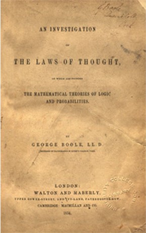 The Laws of Thought (1854) - George Boole