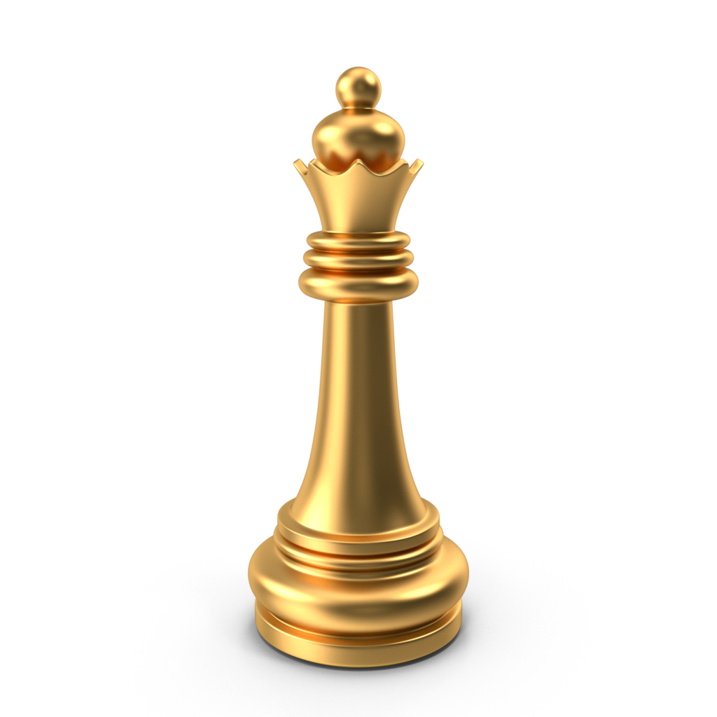 Gold Chess Queen - Rainha do Xadrez