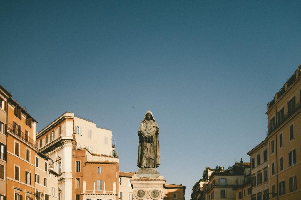 Estátua de Giordano Bruno - Praça Campo de' Fiori