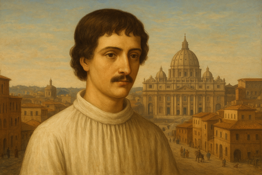 Giordano Bruno via IA