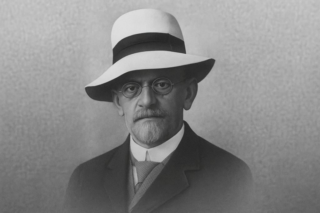 David Hilbert representado por IA