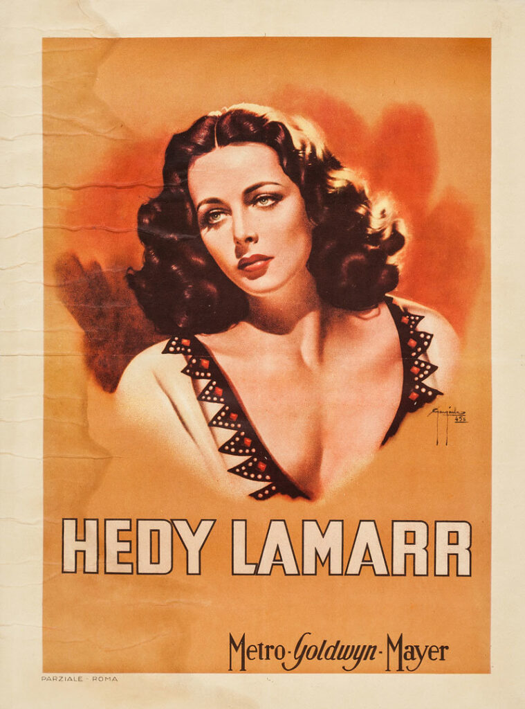 Hedy Lamarr - Poster